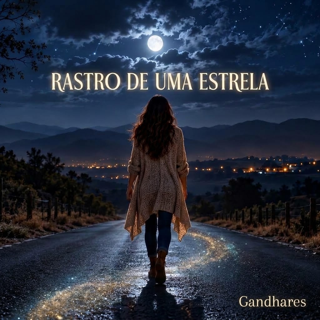 Capa oficial de Rastro de uma Estrela — Gandhares
